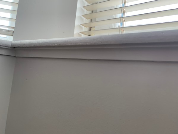 Below Window Sill Gap