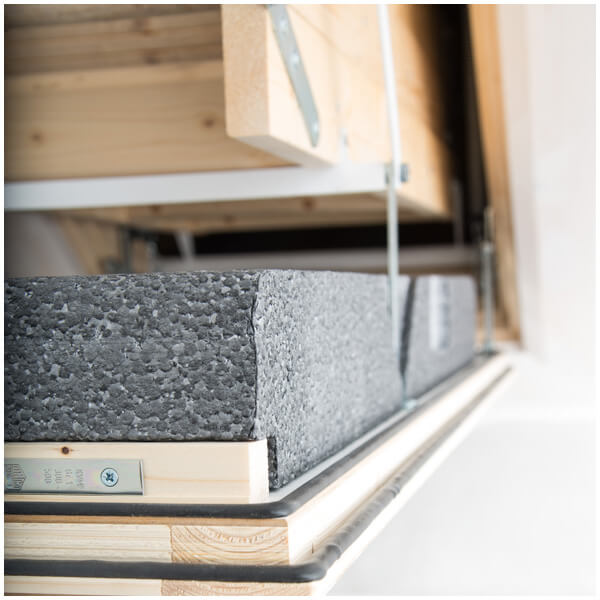 Insulated Loft Hatch and stairs