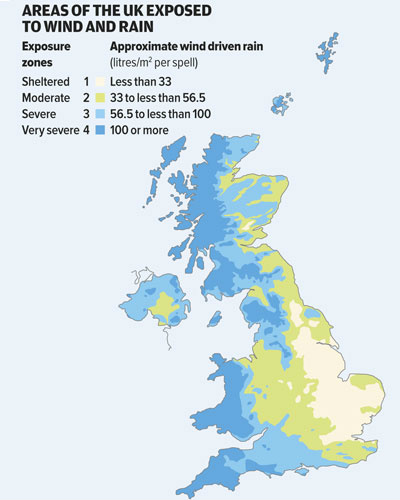 Wind Exposure Map